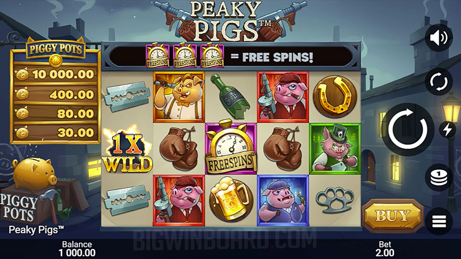 Peaky Pigs slot