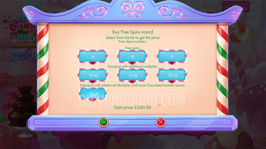 Sweet Candy Cash Megaways slot