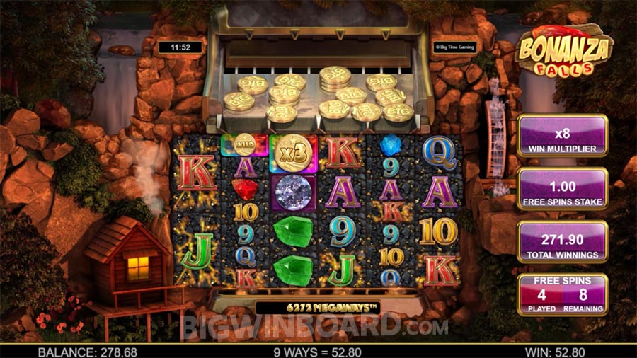 Bonanza Falls slot